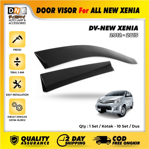 Talang Air / Door Visor DNY All New Xenia– Injection High Quality