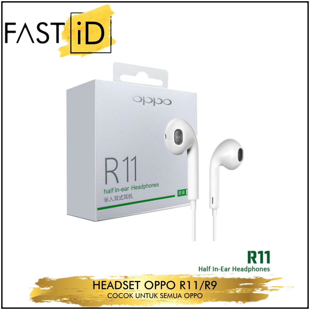 Headset Oppo R11 Megabass For All OPPO Smartp   hone | Shopee Indonesia