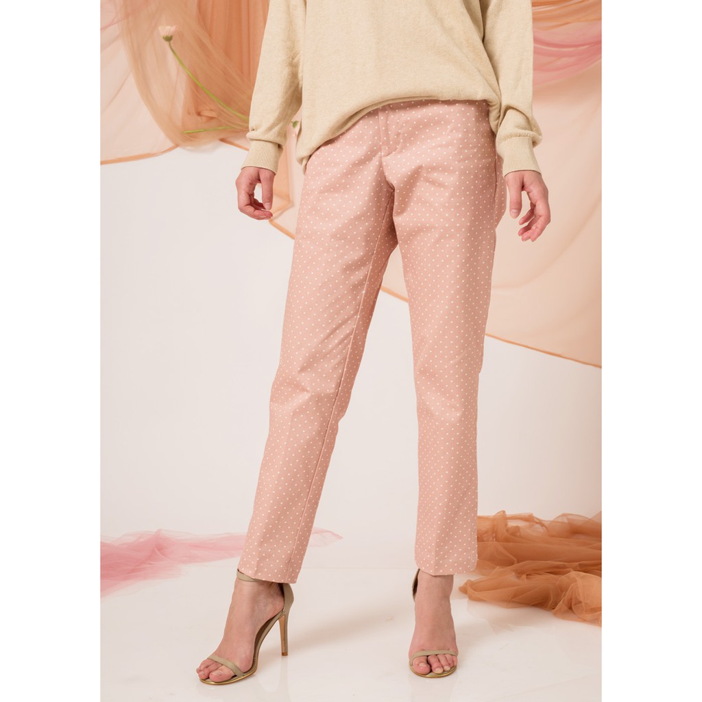 

Aleza Sean Pants Polka Dusty Pink