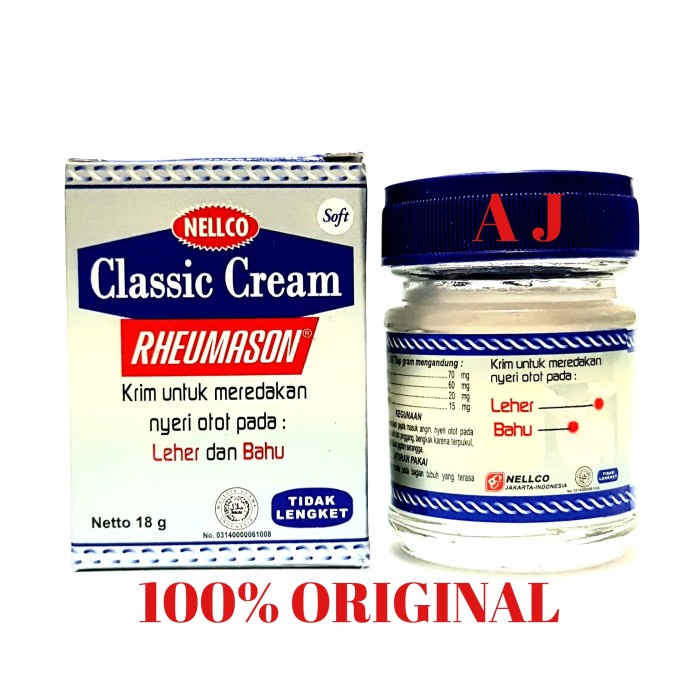 BALSEM RHEUMASON CLASSIC CREAM 18 GR - KRIM PEREDA NYERI OTOT BERKHASIAT