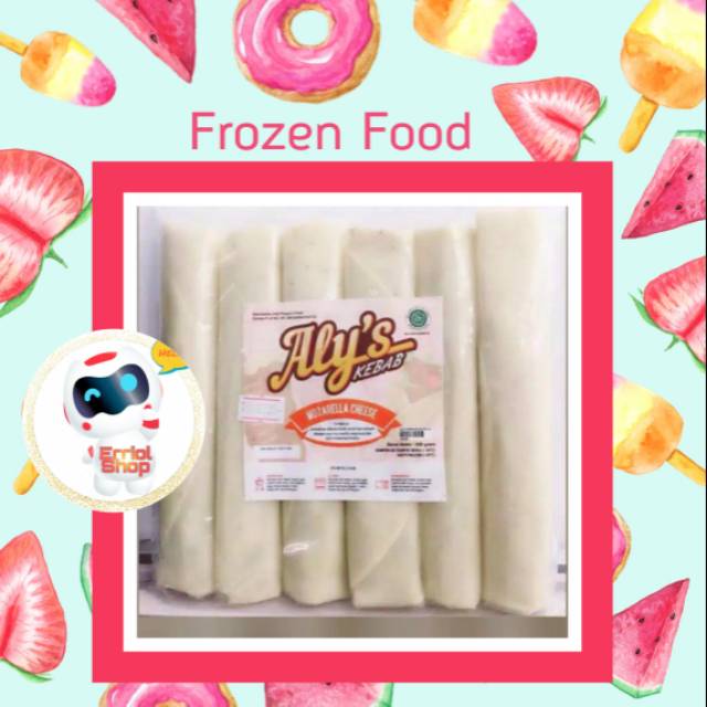 

Alys Kebab MOZARELLA CHEESE 6 pcs 350gr