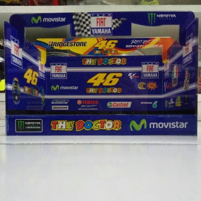 Diecast Ducati - Diecast New Ray Vespa - Diecast Motogp Diorama Diecast Motogp Vr46 Rossi 2 Produk