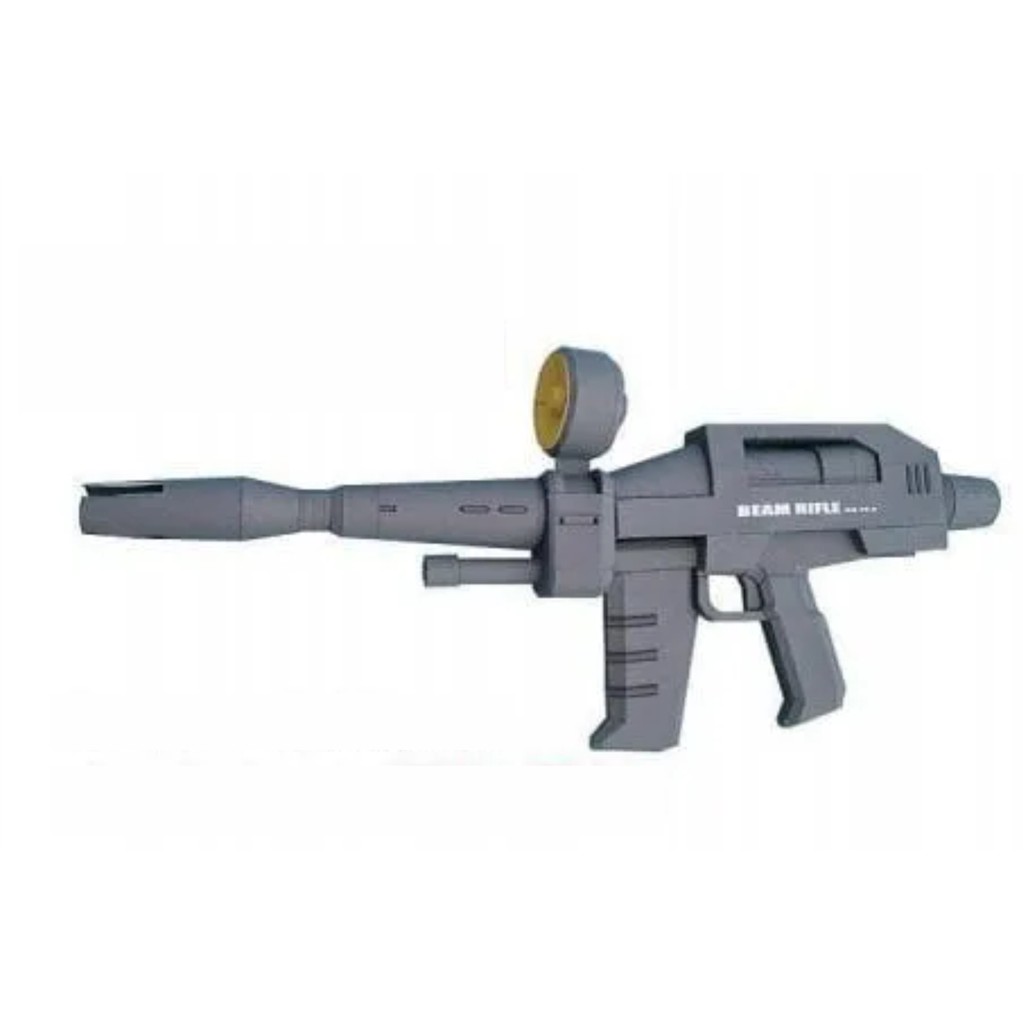 DIY Papercraft Gundam Gun Beam Rifftle RX-78