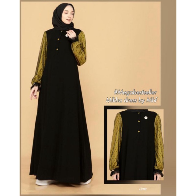 Mikha dress (Tanpa Bross) Mahe by Mhf