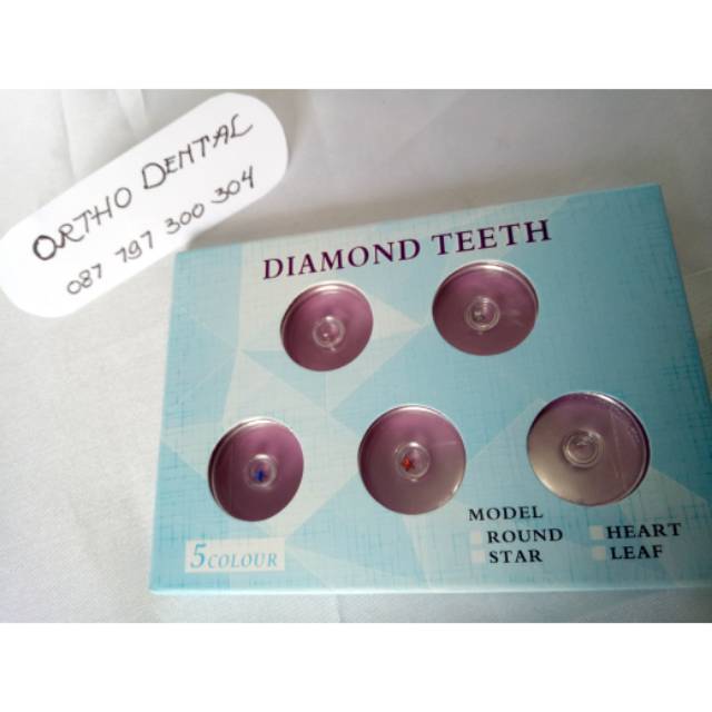 DIAMOND TEETH BERLIAN GIGI MOTIF BINTANG