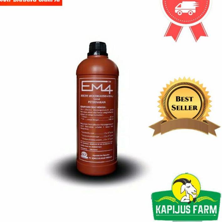 Terjangkau EM4 Peternakan, Pertanian, Perikanan Probiotik untuk Ternak & Penghilang Bau ,,