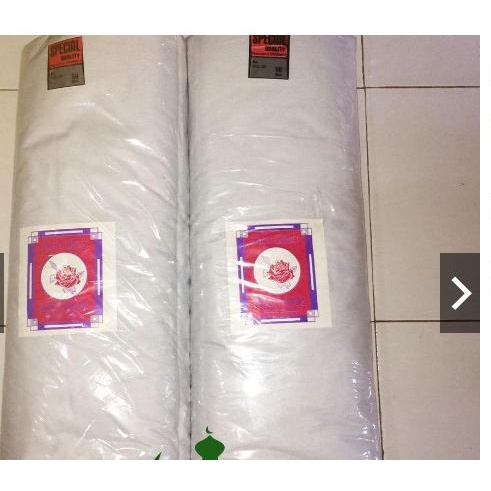 Kain Mori Blacu Kain kafan L 150cm P 50m 1 roll cap Kepala singa
