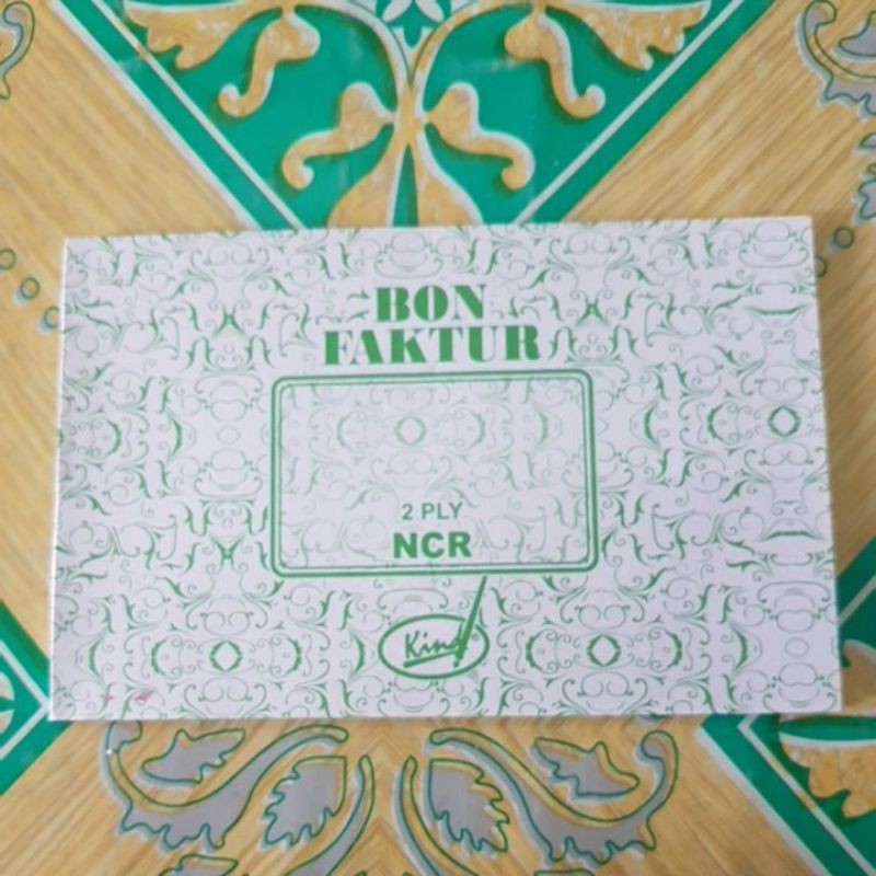 

Bon Nota Faktur NCR 2Ply Horizontal & Vertikal | per pcs