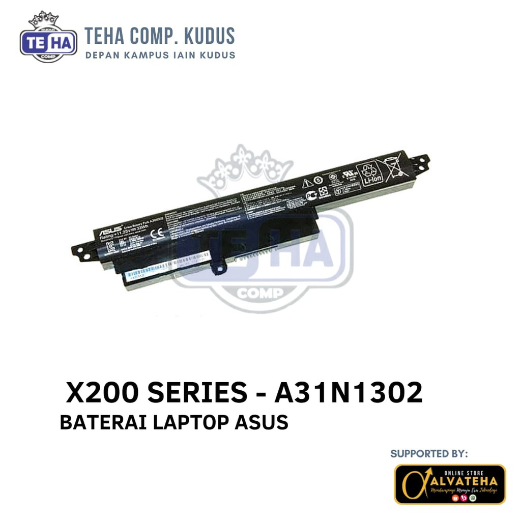 Baterai Asus X200 X200CA X200MA F200CA A31N1302 - Baterai Laptop Asus