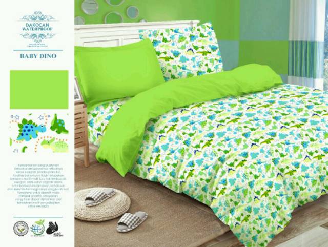 SPREI WATERPROOF 100X200X25CM. SPREI ANTI AIR