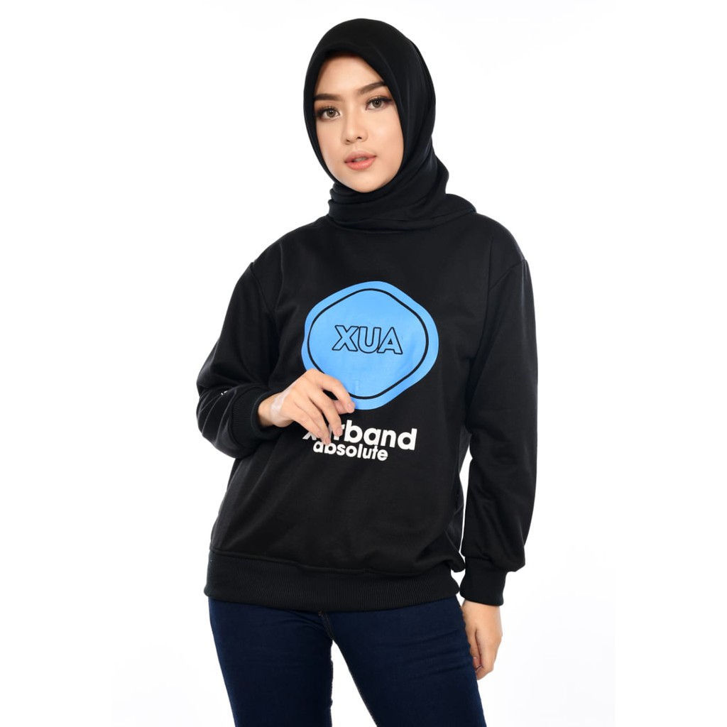 X Urband Sweater Oblong Wanita Viona Crewneck A147