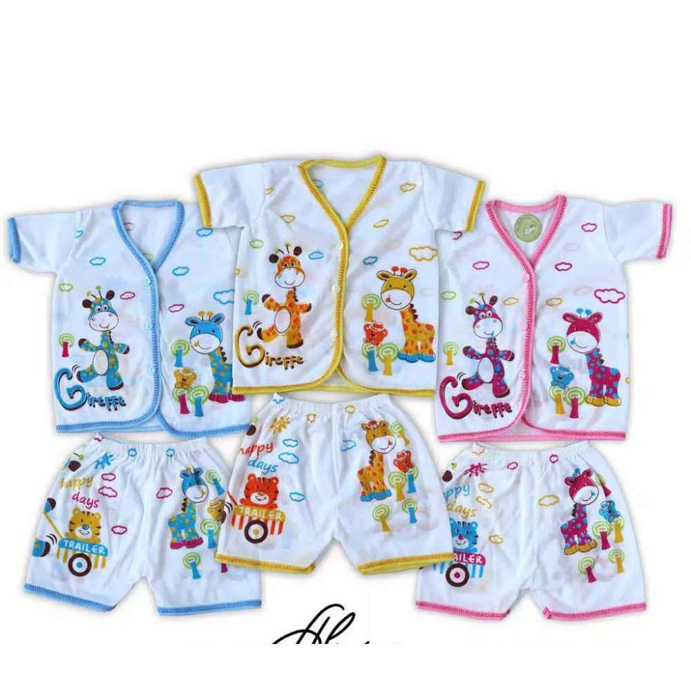 SETELAN BAJU BAYI NEWBORN KATUN GOBABYGO
