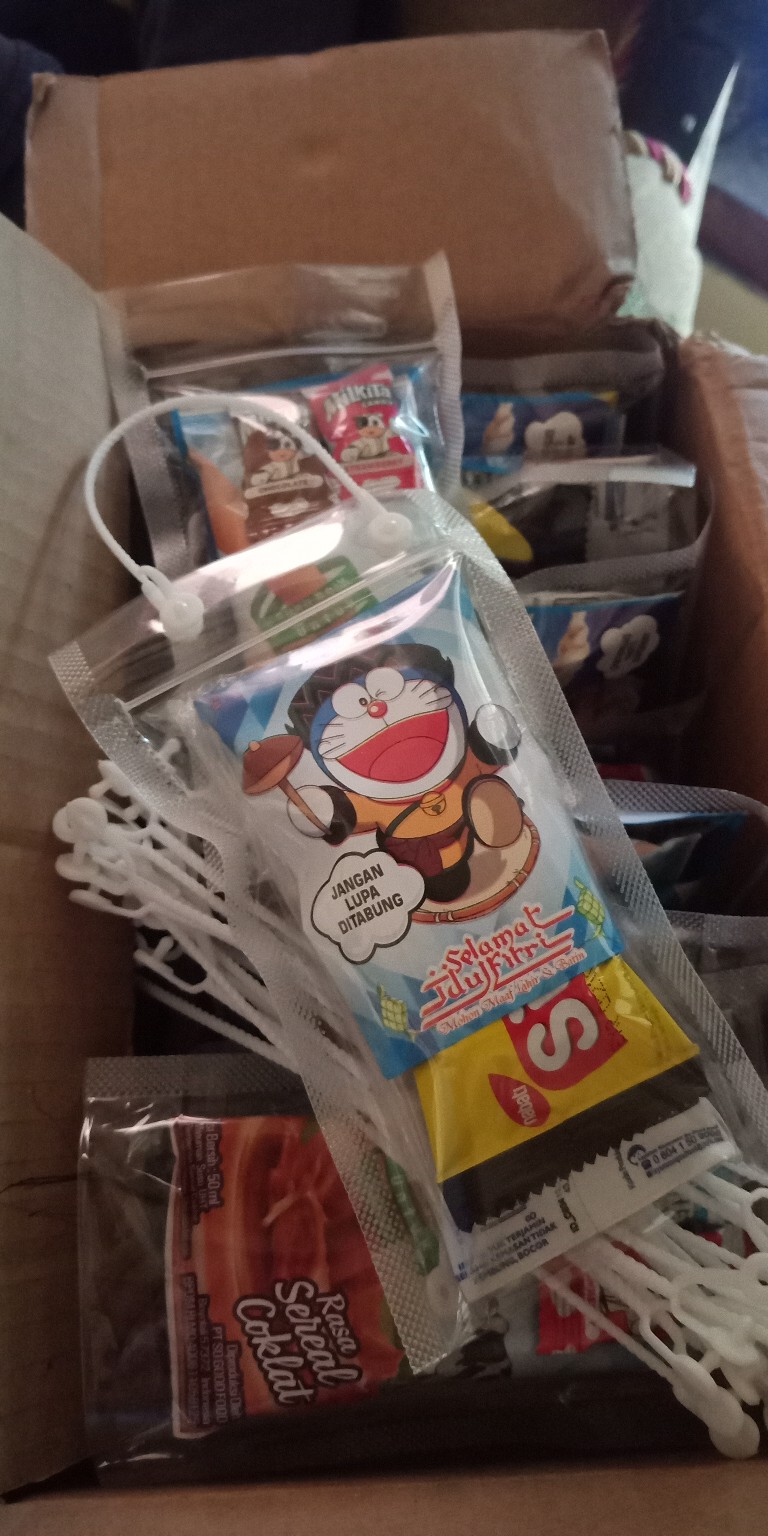 Paket Snack Angpao Lebaran