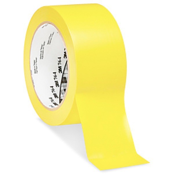 

Terlaris 3M Vinyl Tape 764 Yellow 2 in x 36 yd tebal: 0.125 mm - Marking Tape Keren