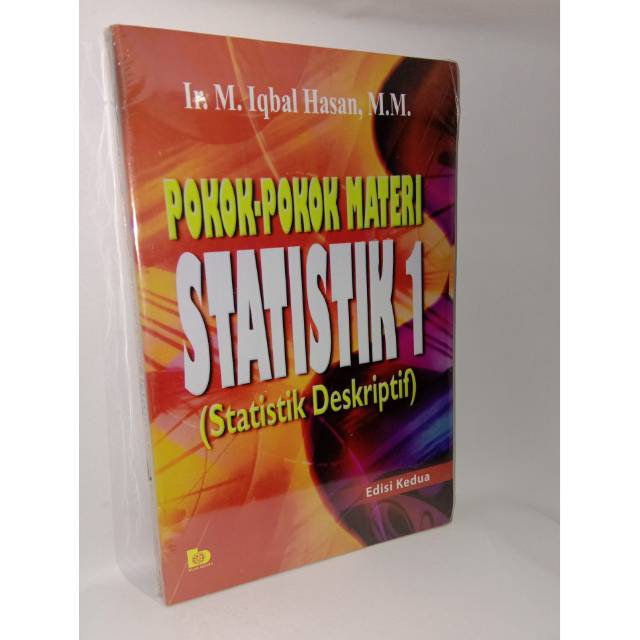 

Pokok-pokok materi statistik 1 edisi 2 .buku baru