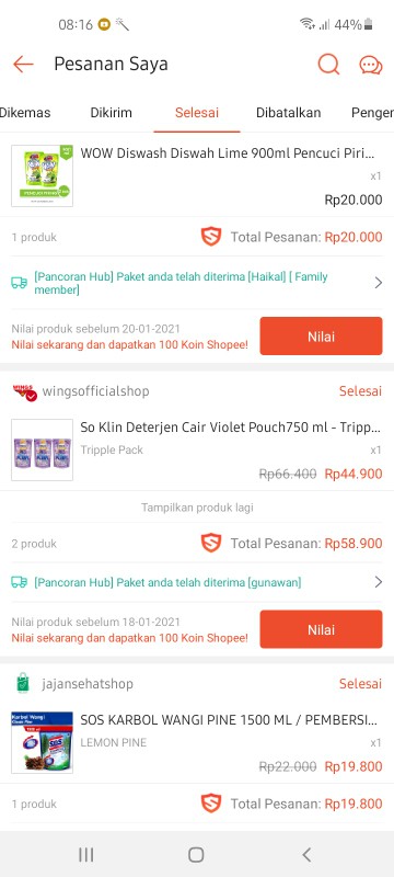 Sos Karbol Wangi Pine 1500 Ml / Pembersih Lantai Atau Wc / Anti Bacterial