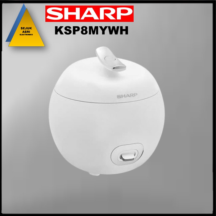 Sharp - Rice Cooker 0.8 Liter KSP8MYWH