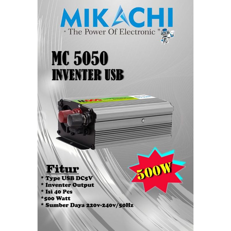 INVERTER MIKACHI ATAU NAMITECH 500W