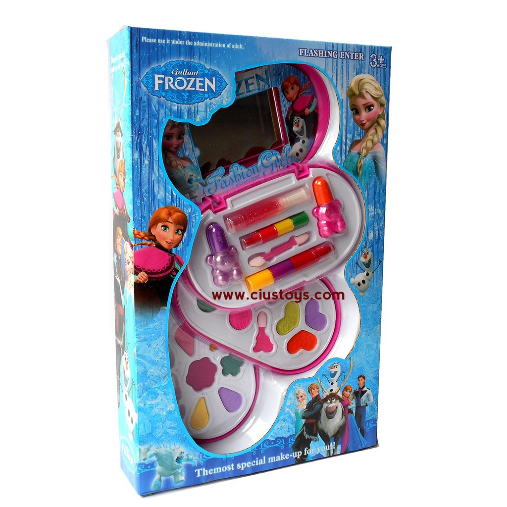 MAKE UP FROZEN RIAS - MAINAN ANAK CEWEK DANDAN MAKEUP