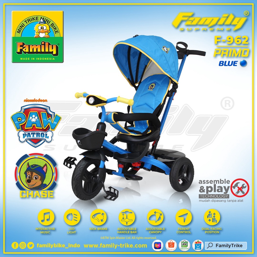 Sepeda Roda 3 Family 962