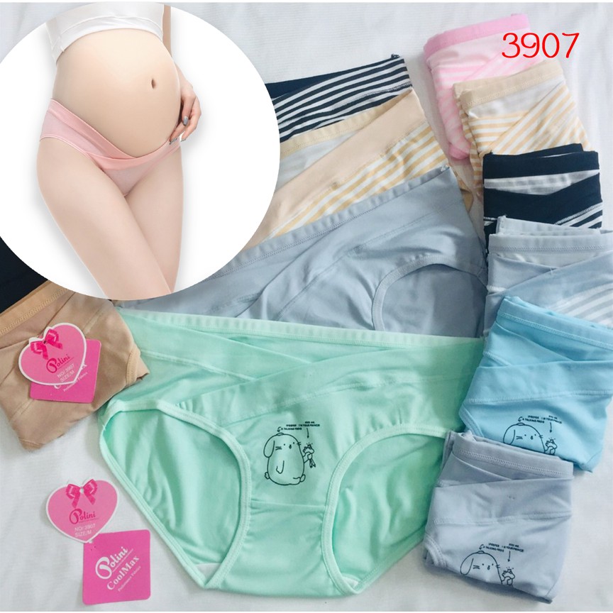 VS - CELANA DALAM IBU HAMIL POLINI / UNDIES HAMIL LOW WAIST MATERNITY PANTY / CD BUMIL 3907