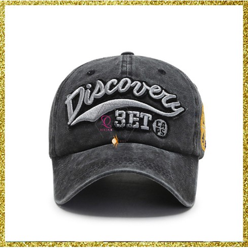 Topi Baseball Discovery Bet Caps Hat Cap Casual Sport Pria Wanita Distro TPU