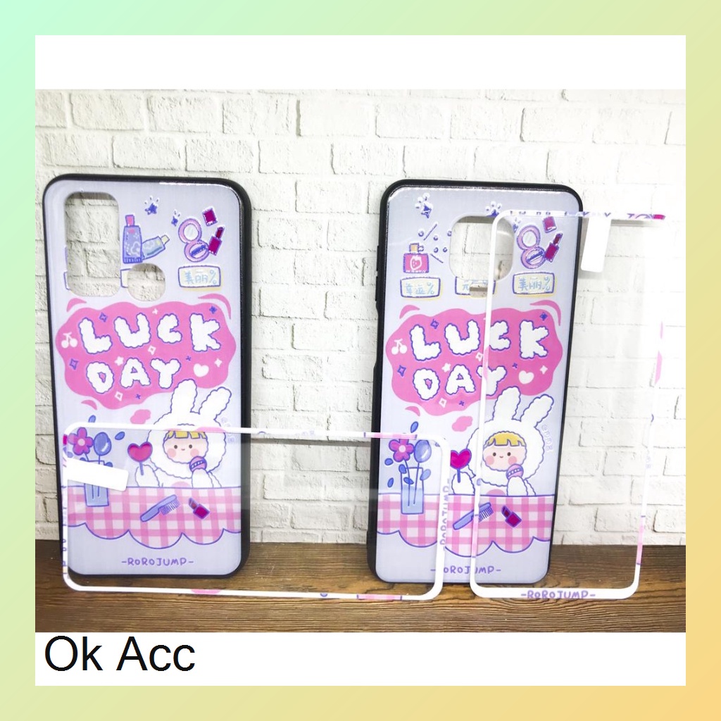 BARU CASE BONUS TG Kaca karakter Oppo A31 Neo 5,A33,A53,A3s,C1,A52 A72 A92,V5,A5s,A7,A12,A11k,Realme 2 Pro,U1,U2,5 Pro,5/5s/5i/C3,7,7i,C17,C11,C12,C15,Samsung J2 Prime,Vivo Y11 Y12 Y15 Y17,Y30 Y30i Y50, Y91C,Xiaomi Redmi 5A,8A 9,Note 9 HCTG 22