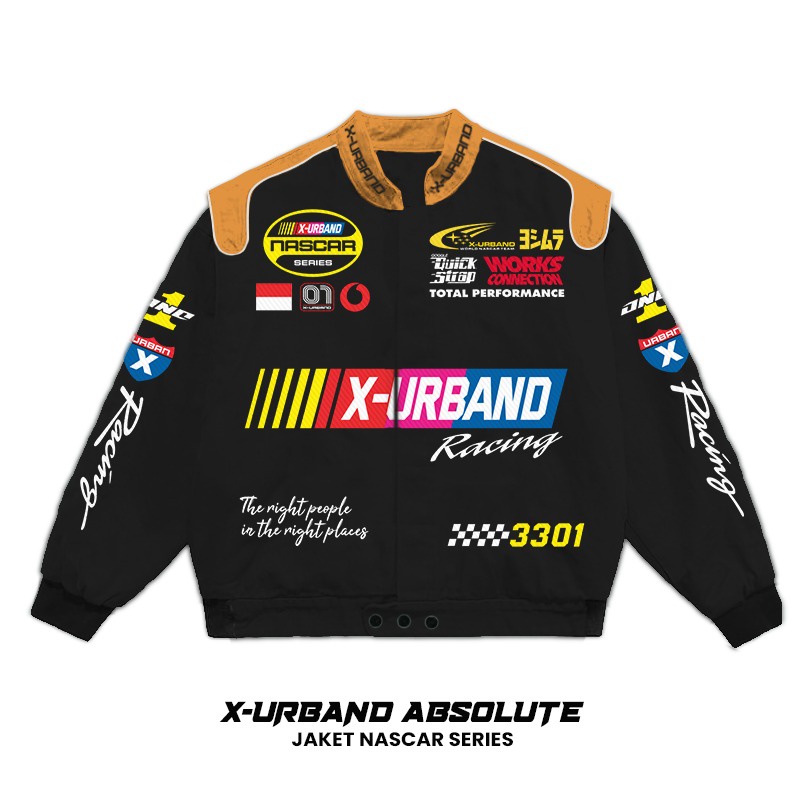 Nascar Jaket Racing / Naskar Jaket X Urband A225