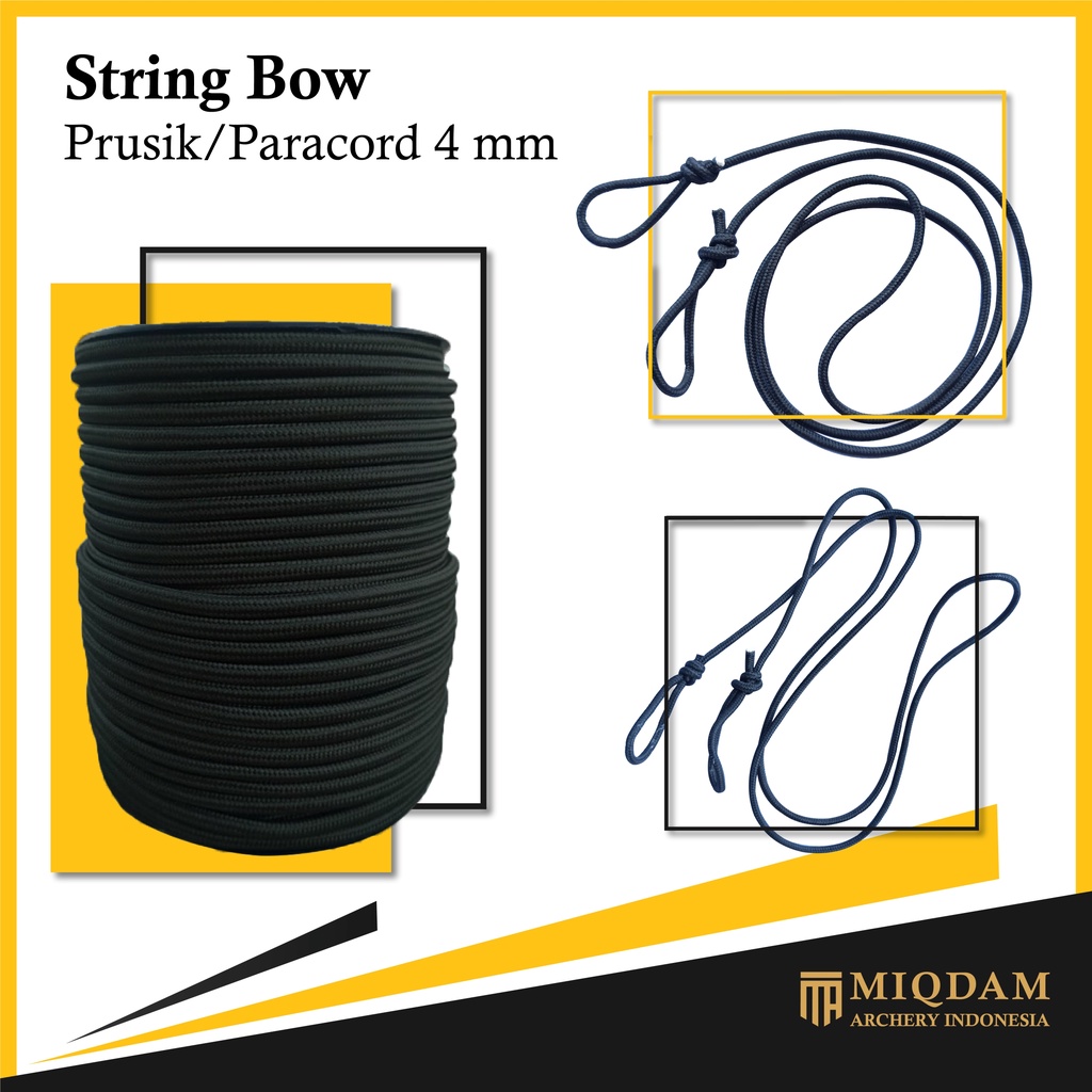 Tali Busur Panah String Bow Prusik || Paracord