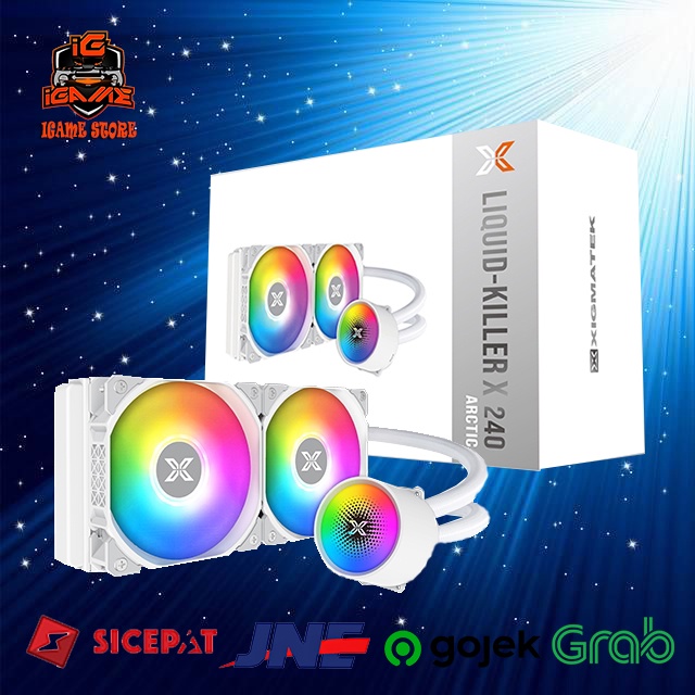 Xigmatek Xagatek Liquid Killer X 240 Arctic Liquid CPU Cooler NAMPOLL