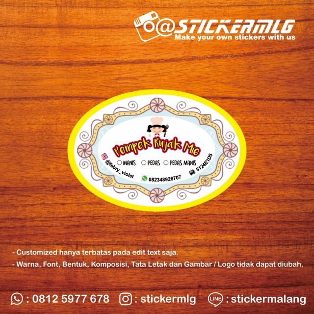 

Sticker Label Produk 049