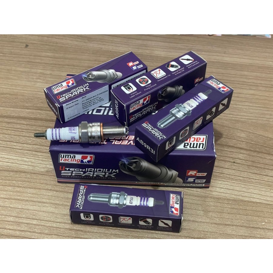 Busi iridium UMA BUSI BEAT VIXION AEROX NMAX UMA RACING UTECH IRIDIUM