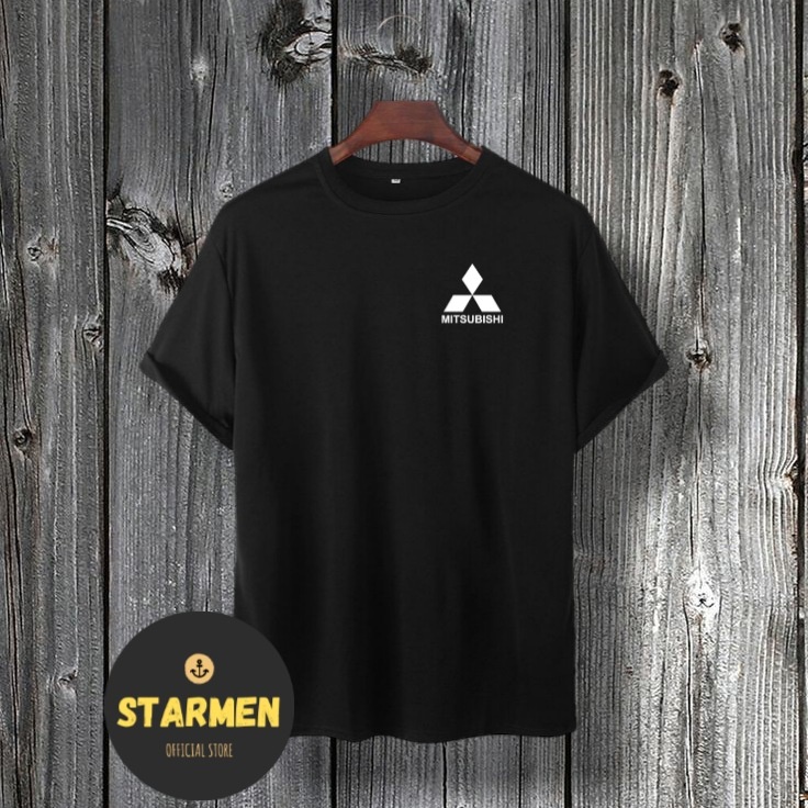 Kaos Distro Unisex MITSUBISHI Katun Combed 30s/ sablon polyflex/polyflex premium / Pakaian Pria Wanita Atasan Cowok Cewek /kaos kekinian/ kaos viral/ tshirt tumbrl tee basic/ Kaos kata kata / kaus / kaus oblong oversize kaos murah best seller ready