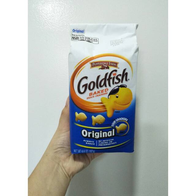 

Goldfish baked snack crackers 187g