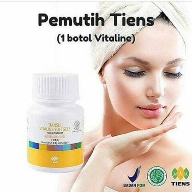 vitaline pemutih tiens original