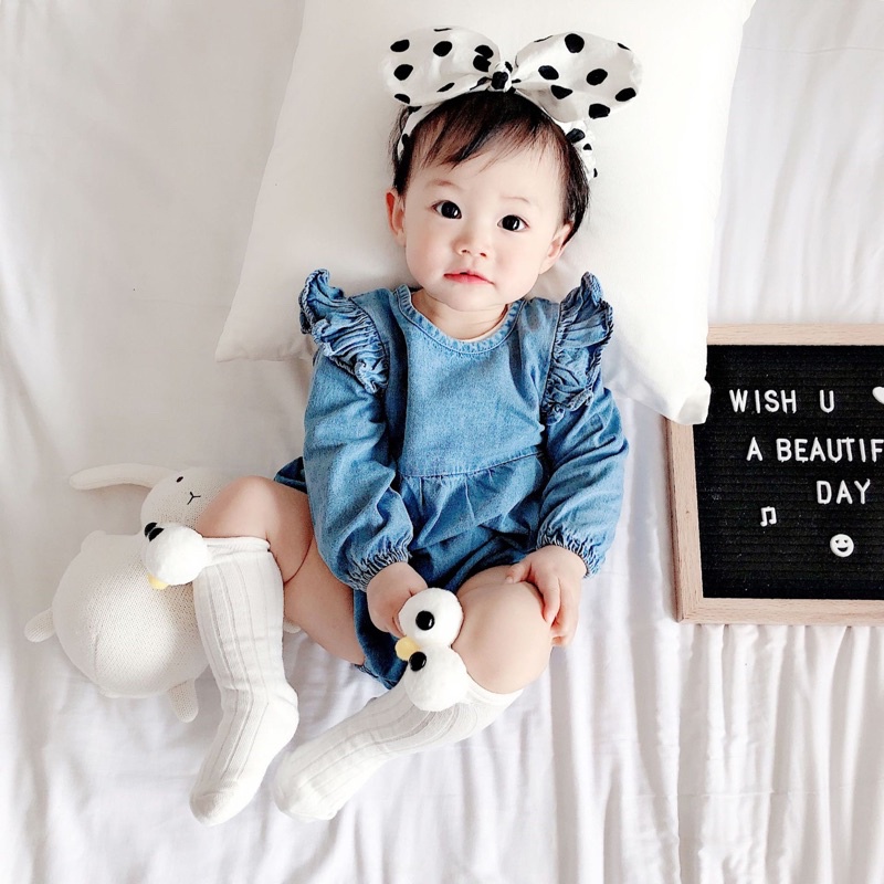 Baby denim romper (K4)