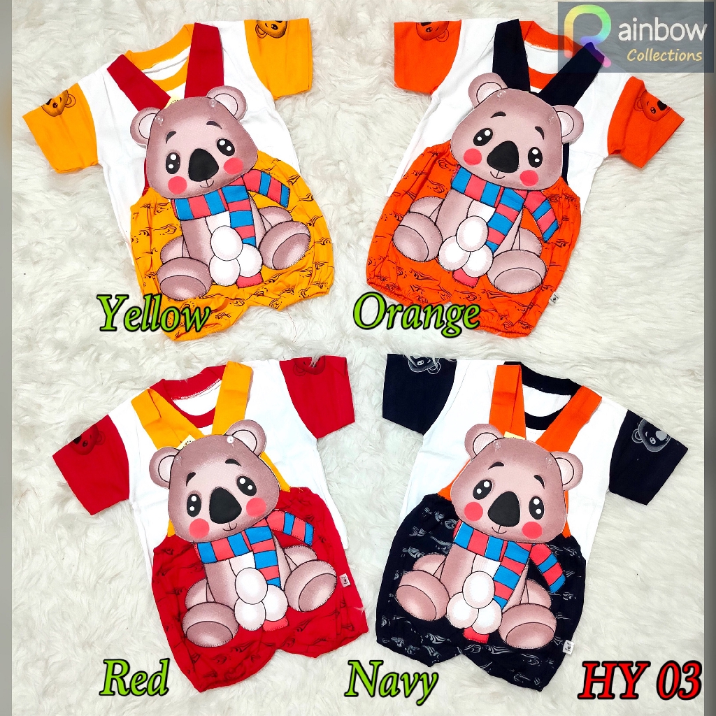 Baju Kodok Bayi/ Pakaian Bayi/ Jumper Bayi/ Setelan Bayi - HY 03