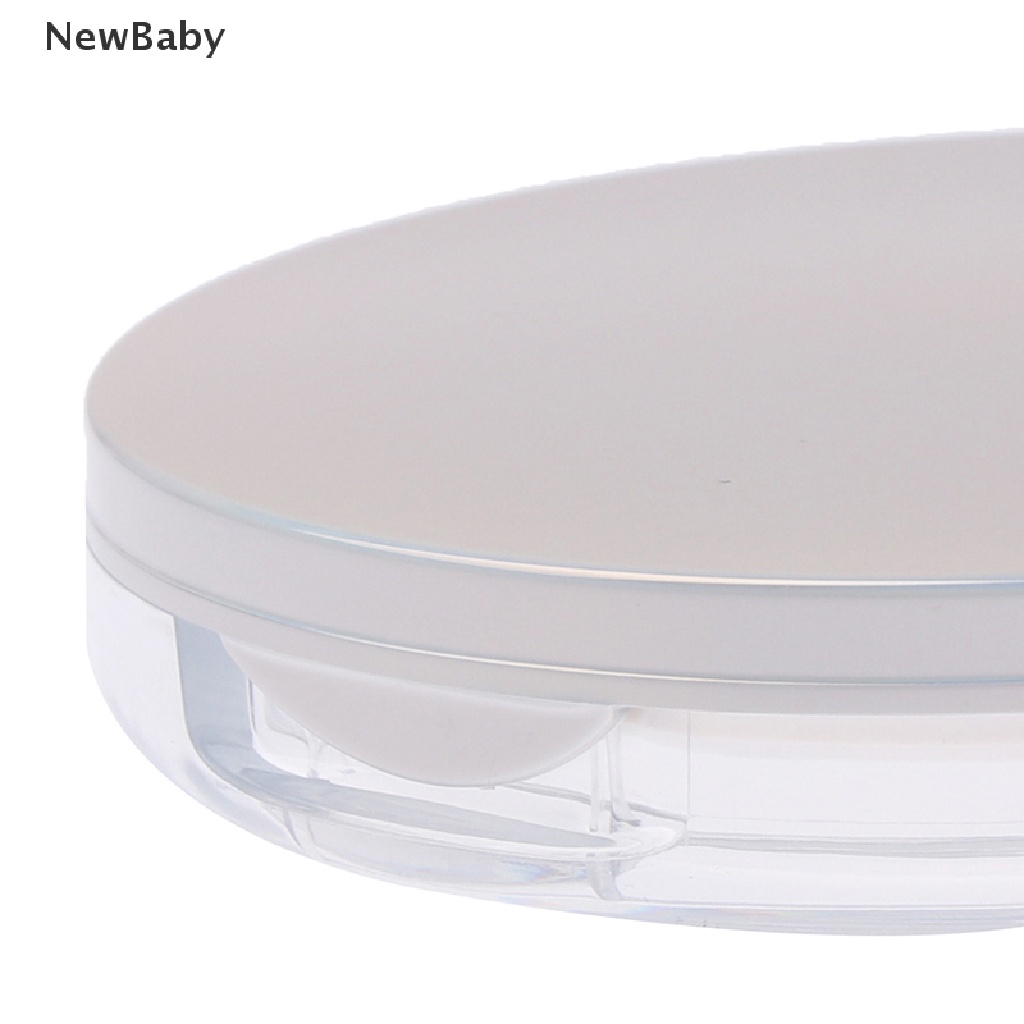 Newbaby 1pc Botol Kontainer Kosong Portable Dengan Spons Puff Untuk Kosmetik