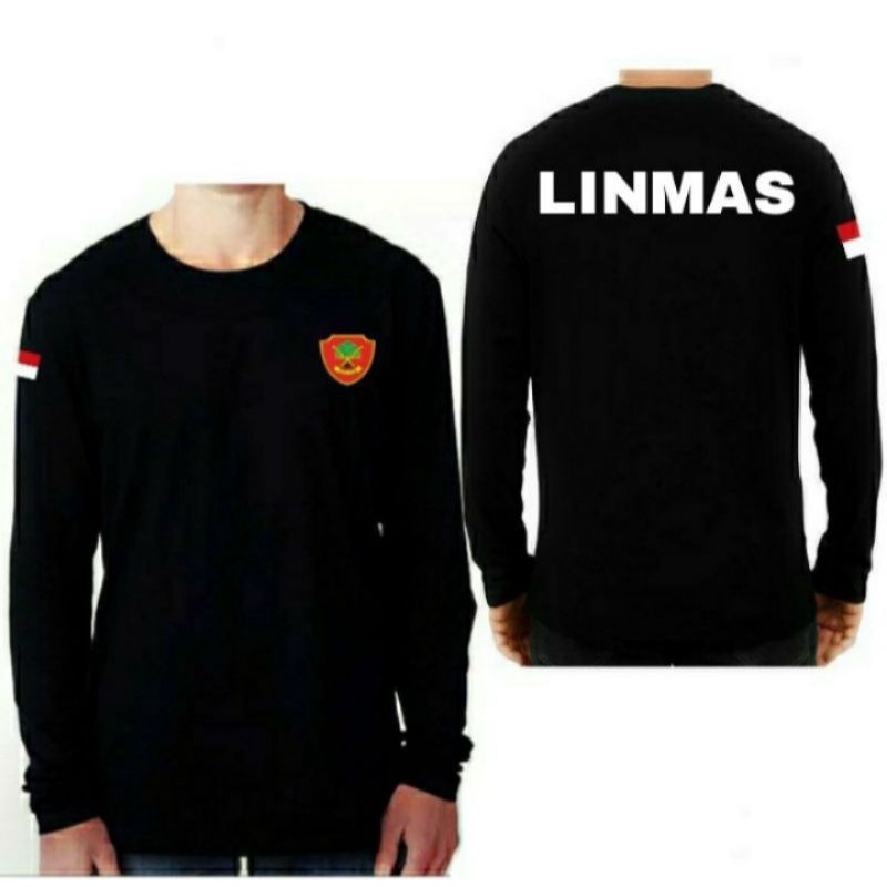 Kaos Semi formal Linmas / Baju longslevee Linmas / baju linmas
