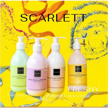 ✨SHASYA✨  SCARLETT WHITENING SHOWER SCRUB PRODUK ORIGINAL | SCARLET WHITENING BODY LOTION BY FELICYA ANGELISTA