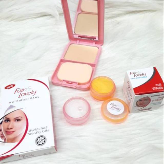 FAIR LOVELY CREAM SIANG & MALAM BEDAK 3IN1