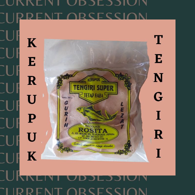 

Kerupuk tengiri mentah Rosita Jepara / olahan ikan