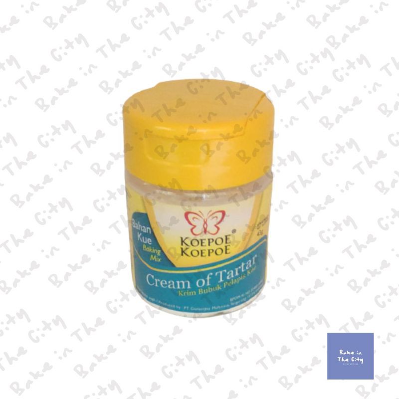 

Cream Of Tartar Koepoe Koepoe - 43gr