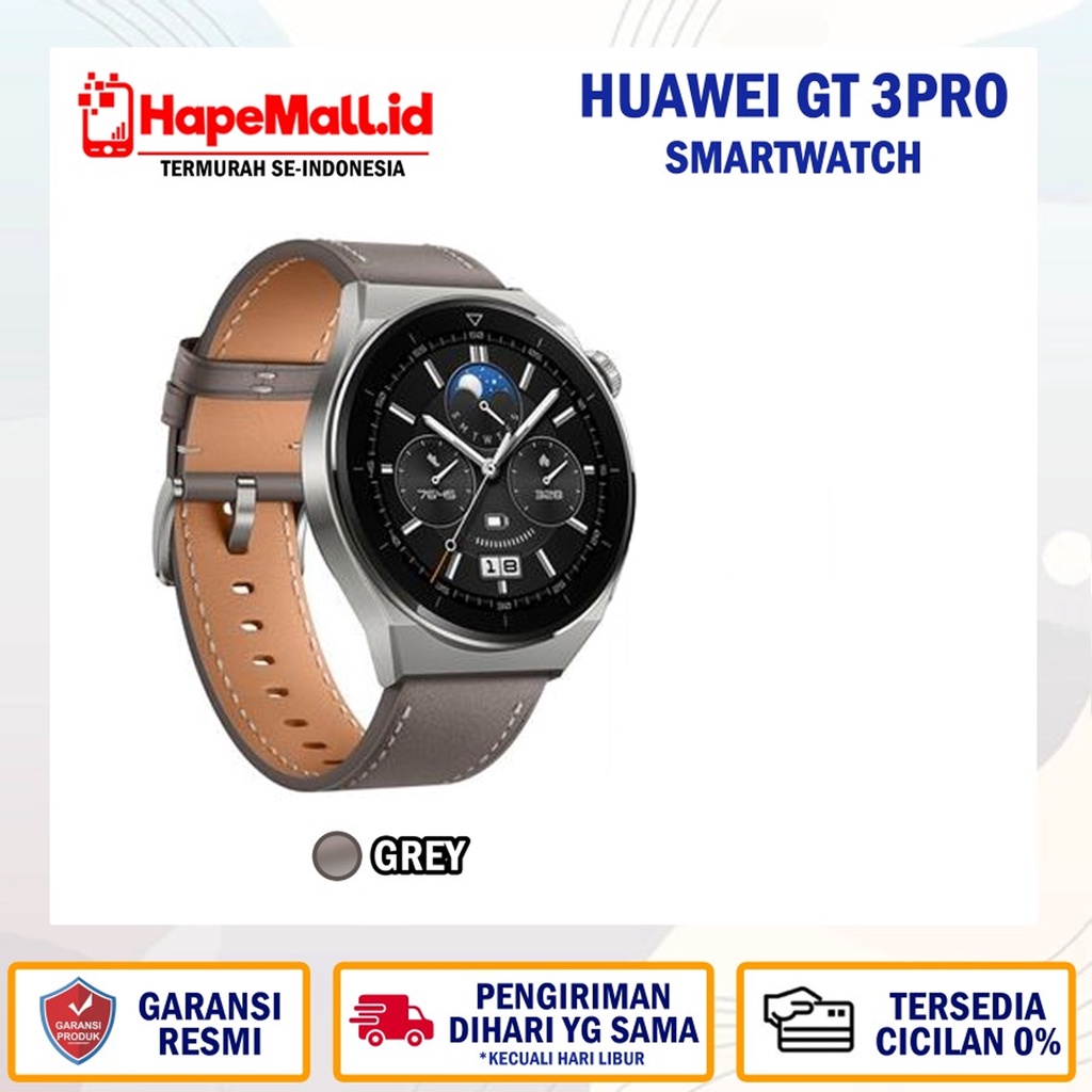 HUAWEI GT 3 PRO SMART WATCH GARANSI RESMI TERMURAH