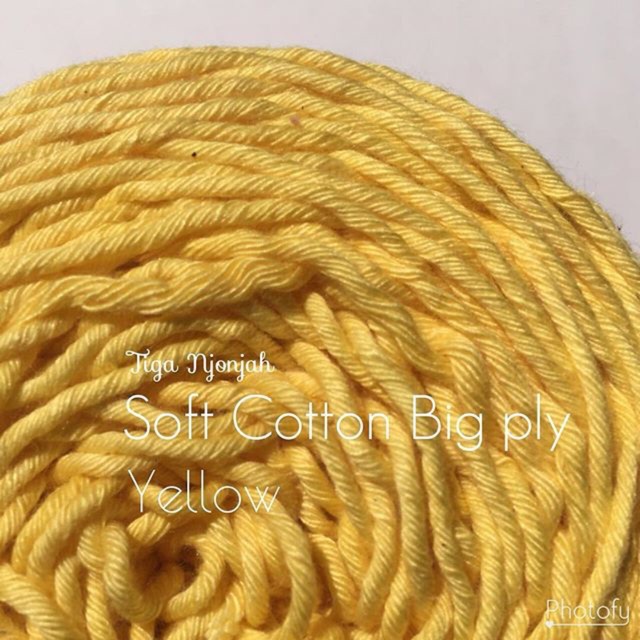 Soft Cotton Big Ply Yellow