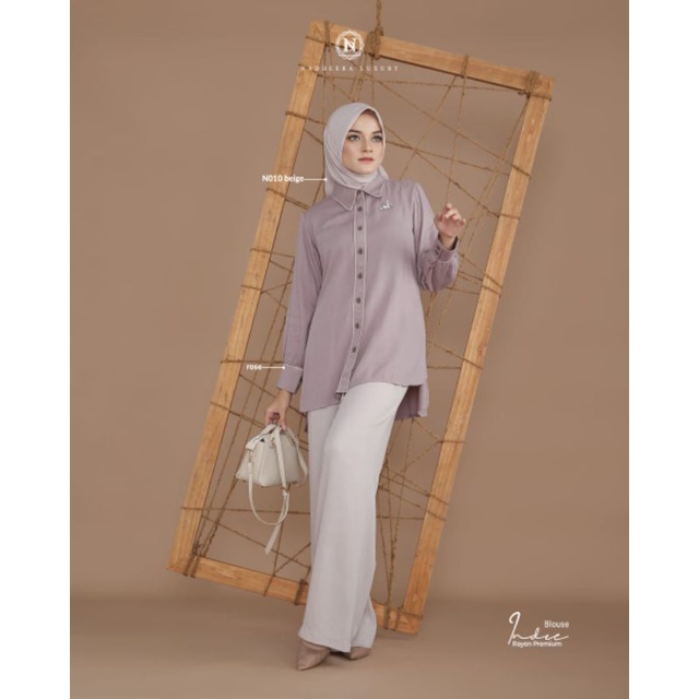 INDEE BLOUSE//NADHERA LUXURY//BLOUSE DEWASA//BLOUSE TERBARU//BLOUSE NADHERA//COD