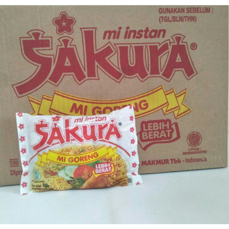 Mie Goreng Sakura 1 Dus Mie Instant