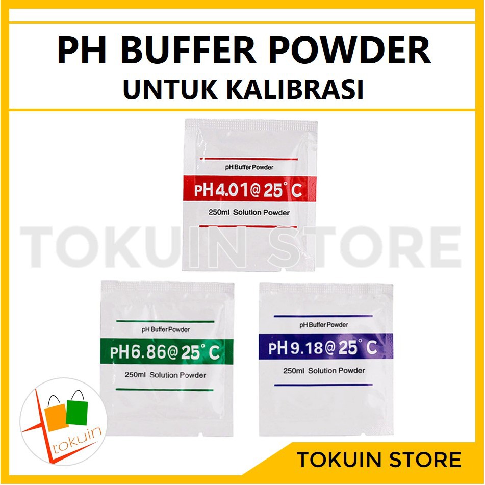 PH Buffer Powder Solution Serbuk Bubuk Kalibrasi ph Meter Calibration