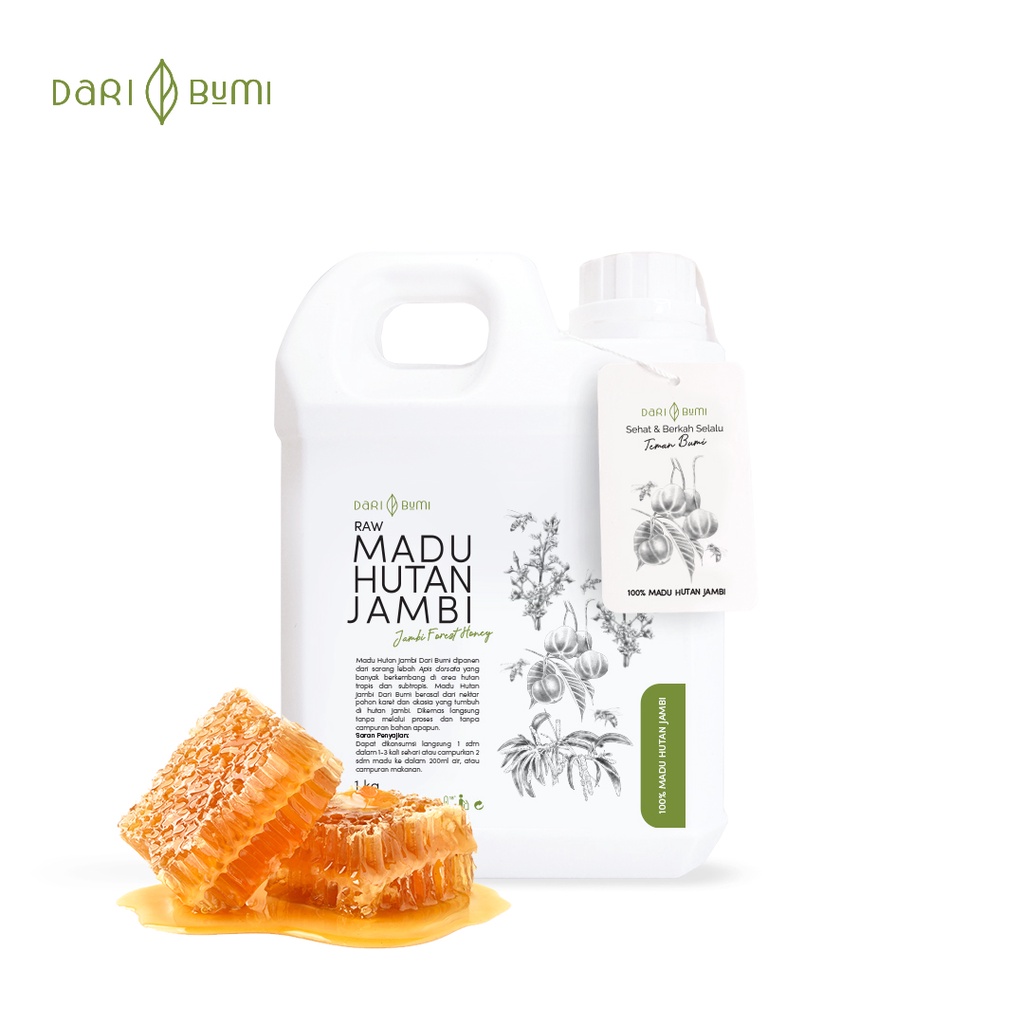 Madu Murni Hutan Jambi 1kg Dari Bumi Premium Pure Original