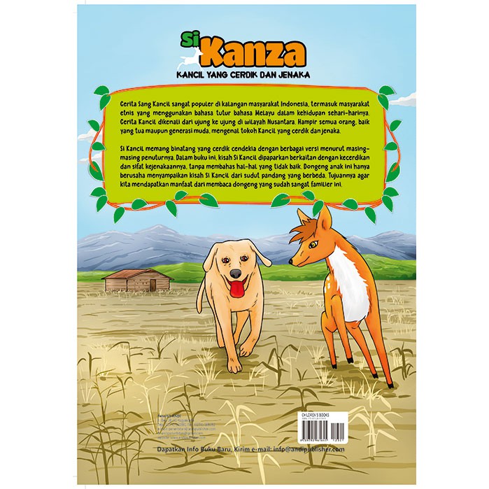 Si Kanza Kancil Yang Cerdik Dan Jenaka Shopee Indonesia